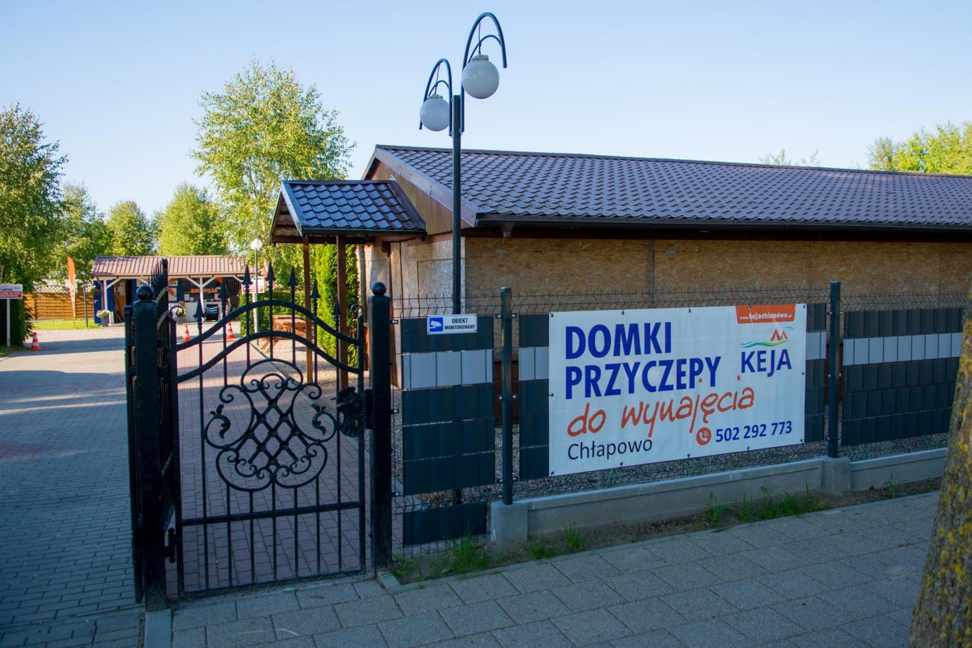 Hotel Keja Camping Chlapowo Władysławowo Esterno foto