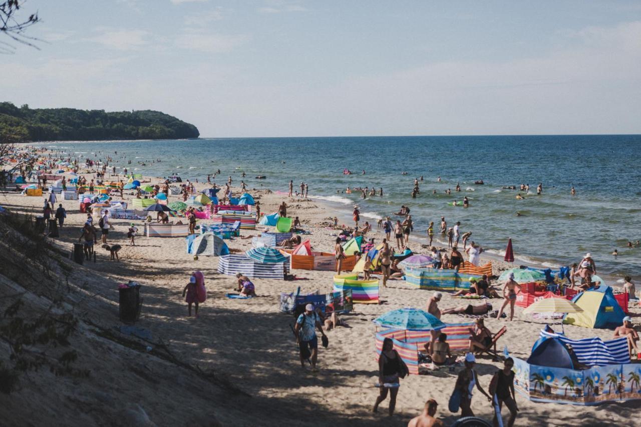 Hotel Keja Camping Chlapowo Władysławowo Esterno foto